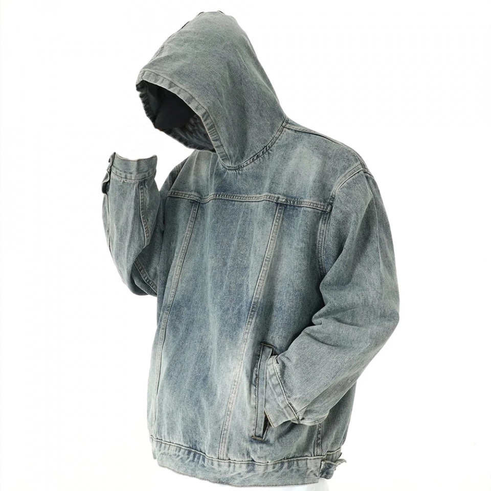Men's denim shirt-Stretch denim (2)