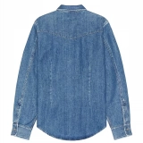 Men's denim shirt-Transparent offset printing (3)