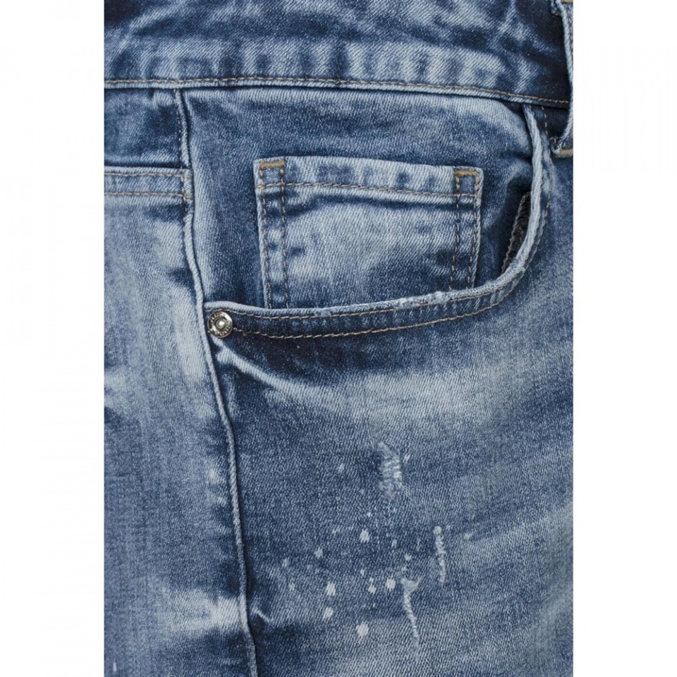 Men's denim short-Cargo short (4)