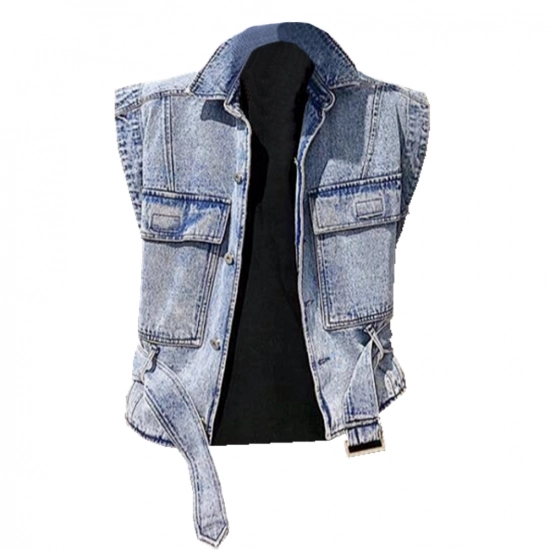Men's Denim Tops-Cotton Denim
