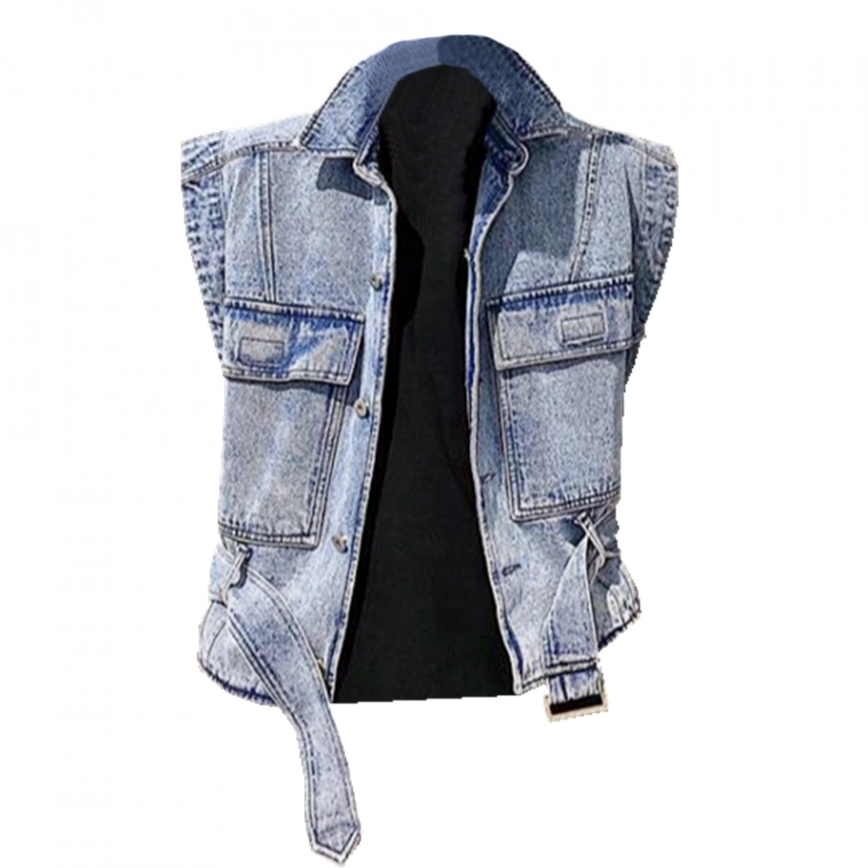 Men's Denim Tops-Cotton Denim