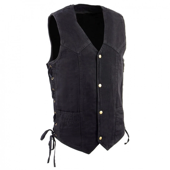 Men's Denim Vest-Casual roping Men's Denim Vest-Casual roping