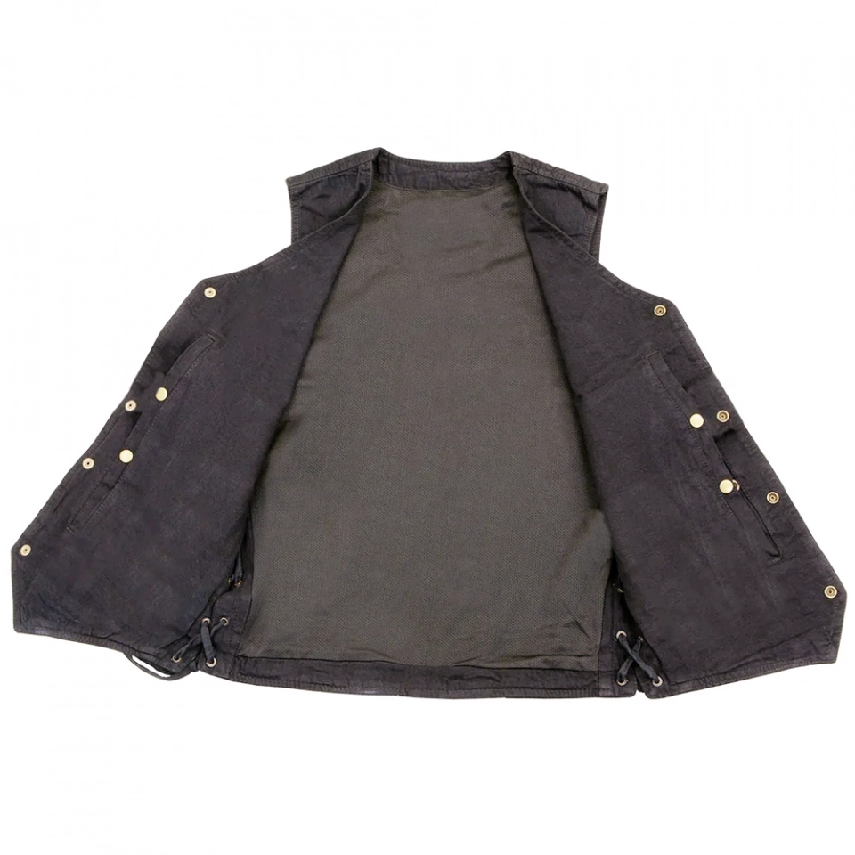 Men's Denim Vest-Casual roping (3)