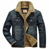Men's Denim+Lamb wool   Jacket