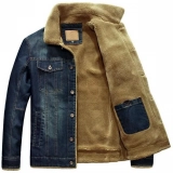 Men's Denim+Lamb wool   Jacket (2)