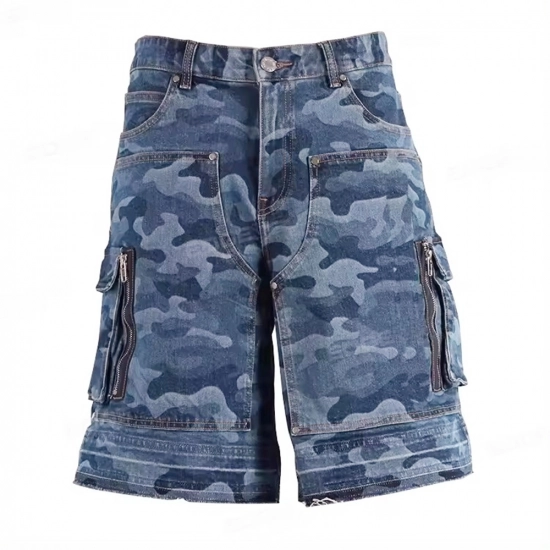 Men's Digital print camouflage Cargo Short Men's Digital print camouflage Cargo Short