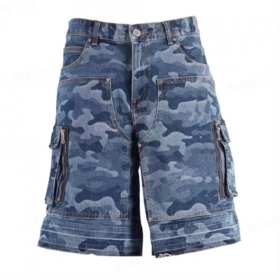 Men's  Digital print camouflage Cargo Short