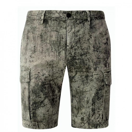 Men's Digital print twill Short