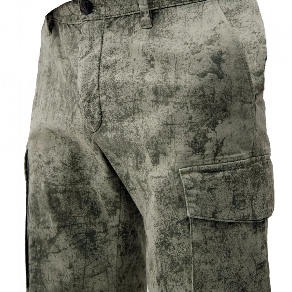 Men's Digital print twill Short (2)