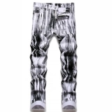 Men's Digital printed twill pants