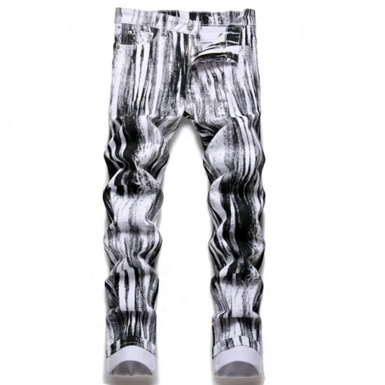 Men's Digital printed twill pants