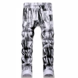 Men's Digital printed twill pants (2)