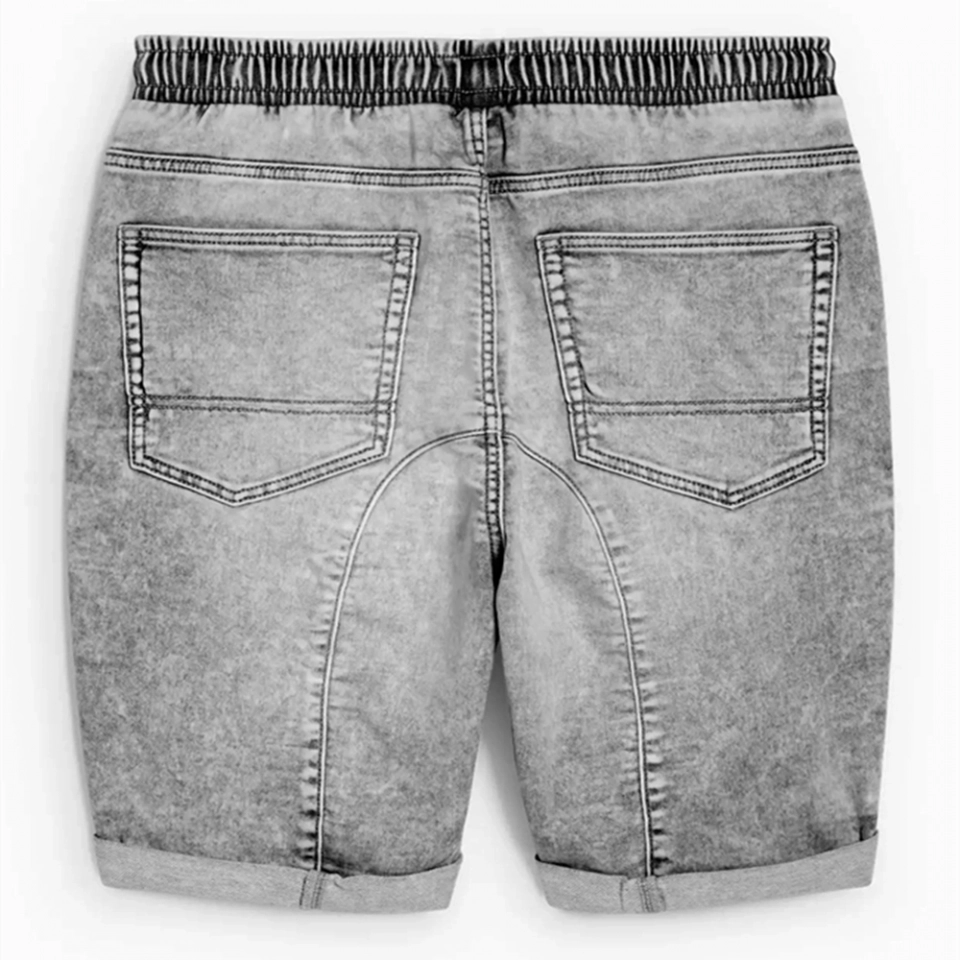 Men's Imitation knit denim shorts (2)