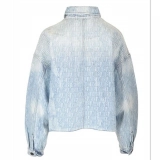 Men's Jacquard denim jacket (2)