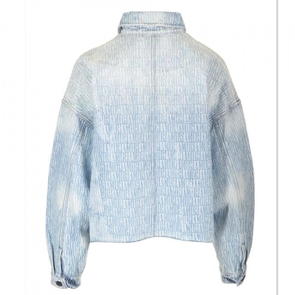 Men's Jacquard denim jacket (2)