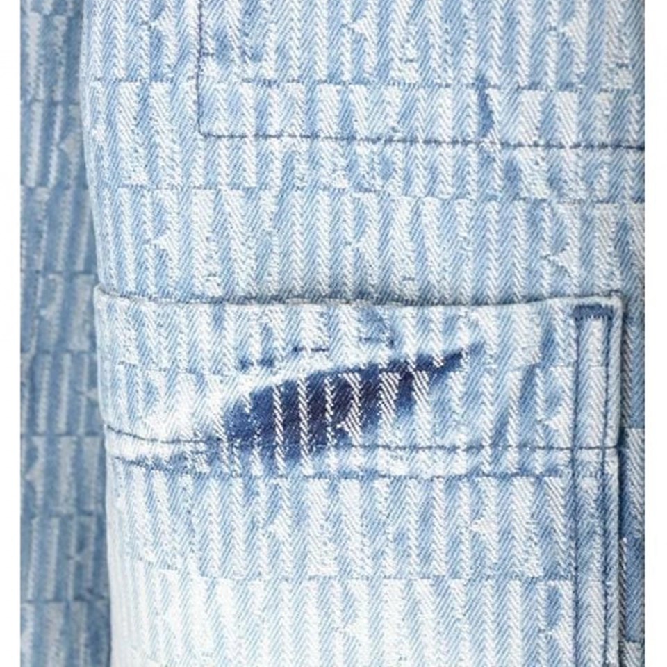 Men's Jacquard denim jacket (4)
