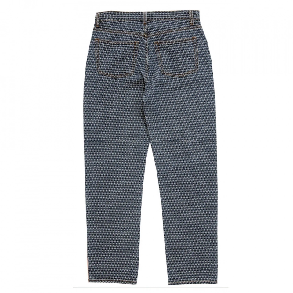 Men's Jacquard denim Jeans (2)