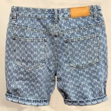 Men's Jacquard denim shorts (2)
