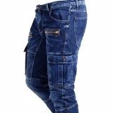 Men's Jeans Denim Cargo Jeans (4)