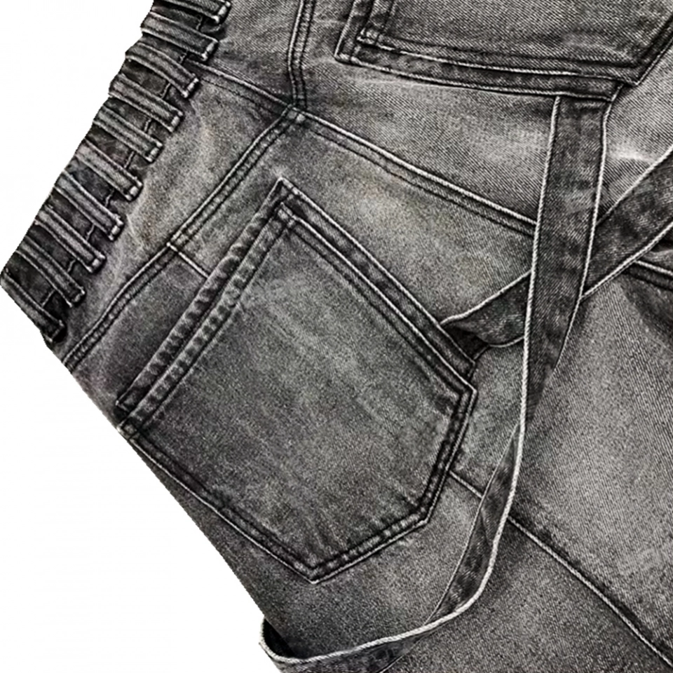Men's Jeans Denim Cargo Short (3)