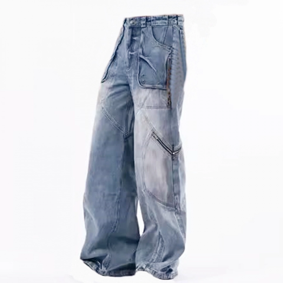 Men's Jeans Denim Jeans Cargo Jeans (2)