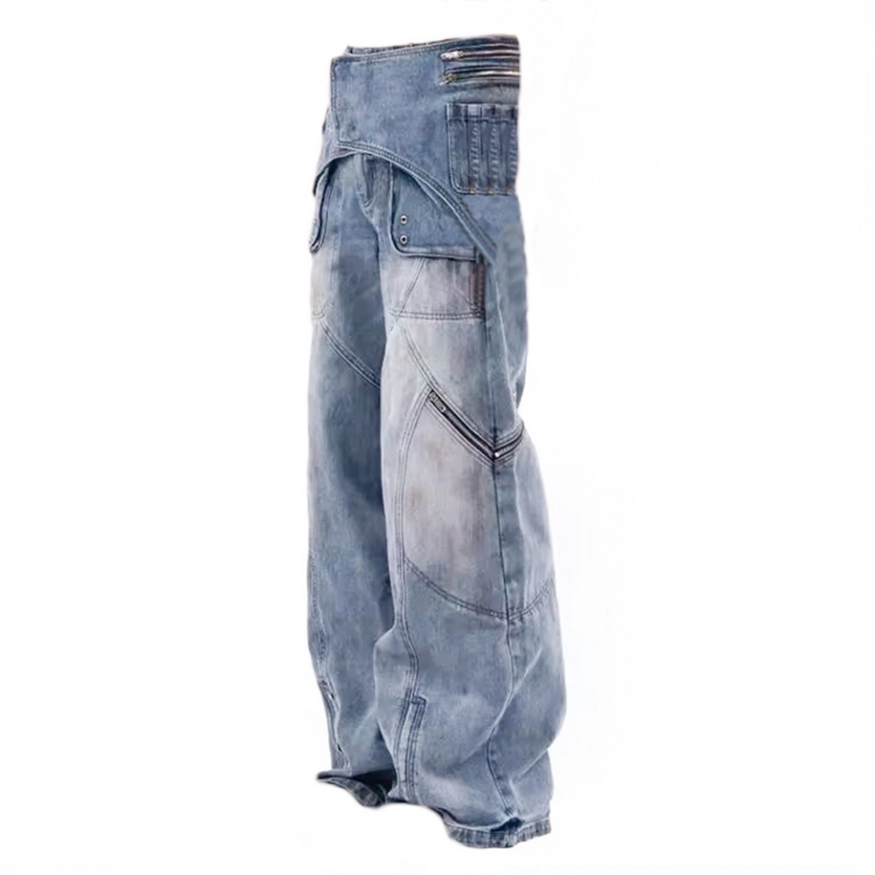 Men's Jeans Denim Jeans Cargo Jeans (4)