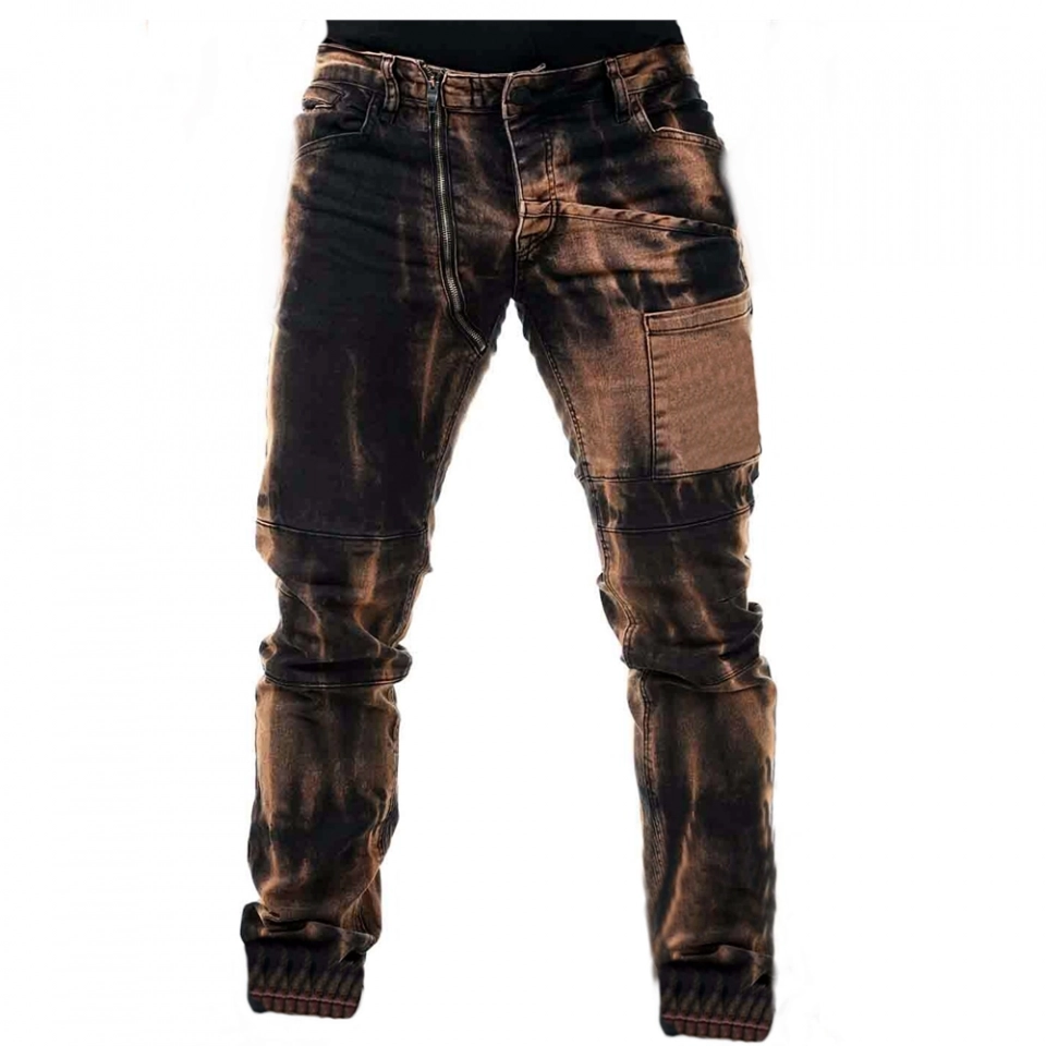Men's Jeans Denim Jeans Pickling, tie-dye (2)