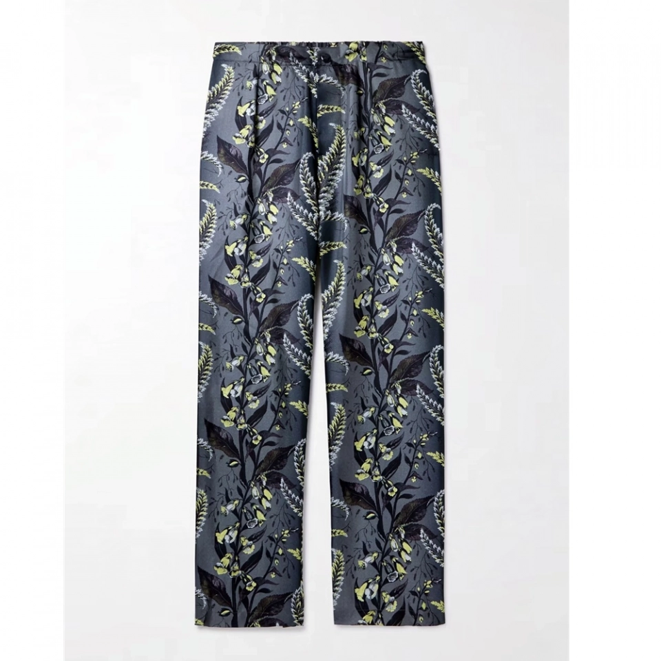 Men's Jeans Digital printing Cotton Twill  Pants
