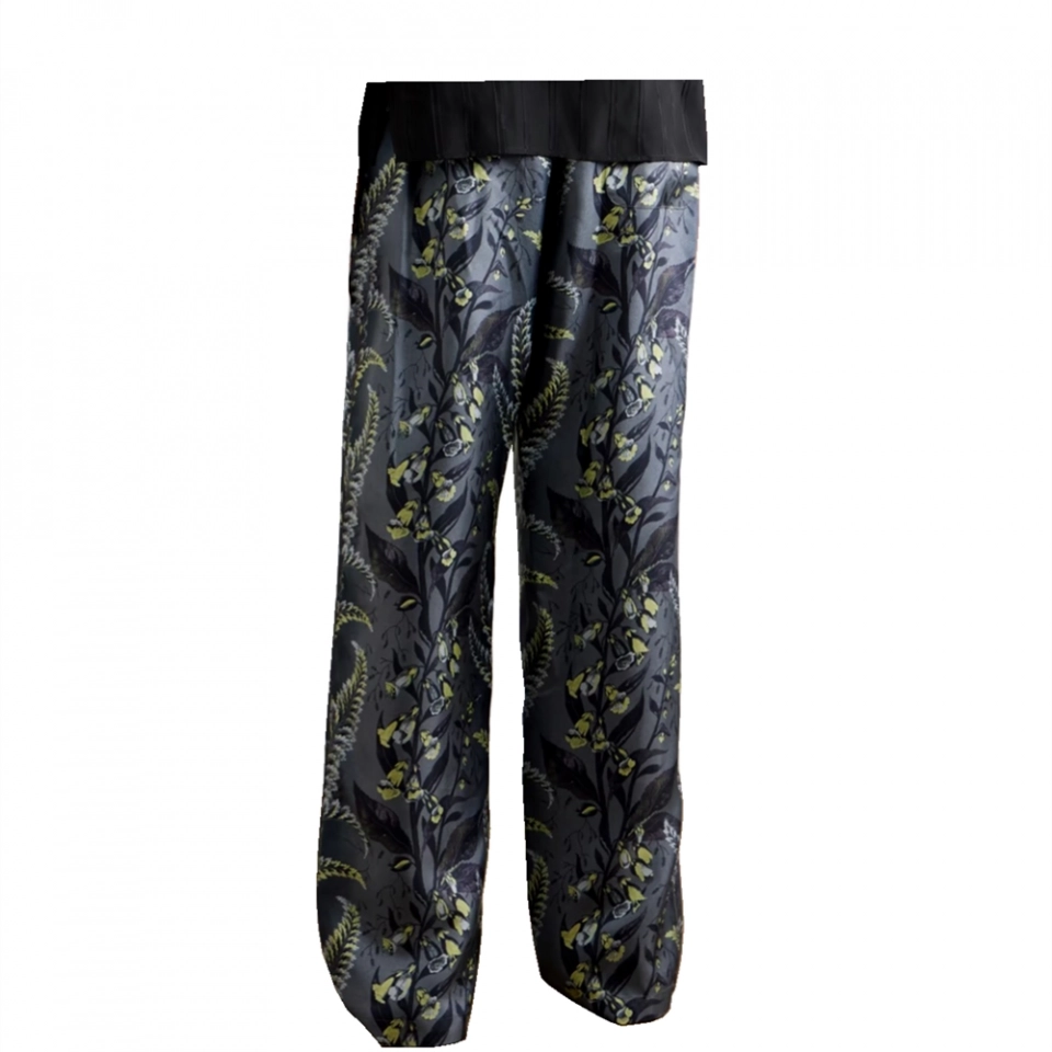 Men's Jeans Digital printing Cotton Twill  Pants (2)