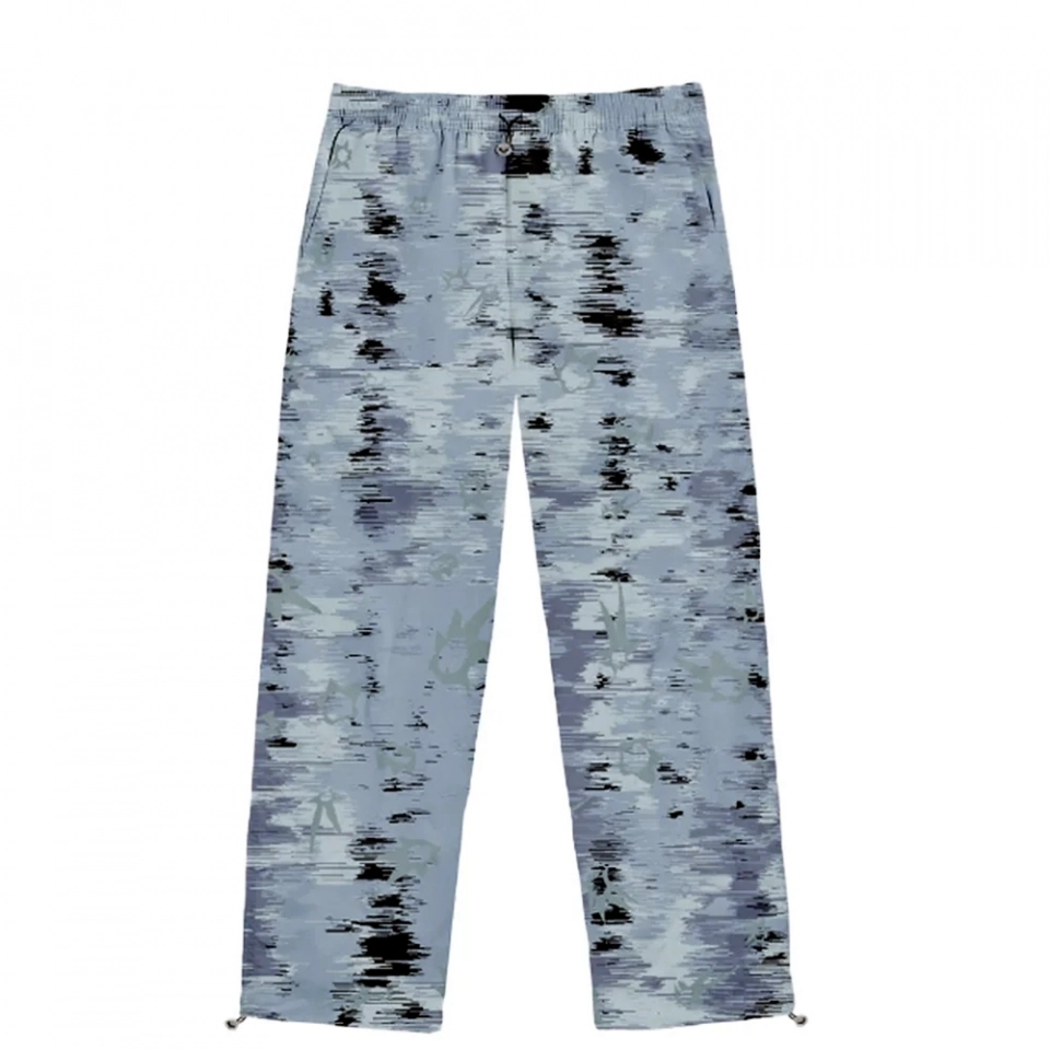 Men's Jeans Digital printing Twill  Pants (4)