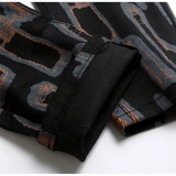 Men's Jeans Digital printing Twill  Pants (7)