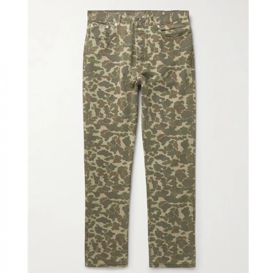 Men's Jeans  Digital printing Twill stretch Pants
