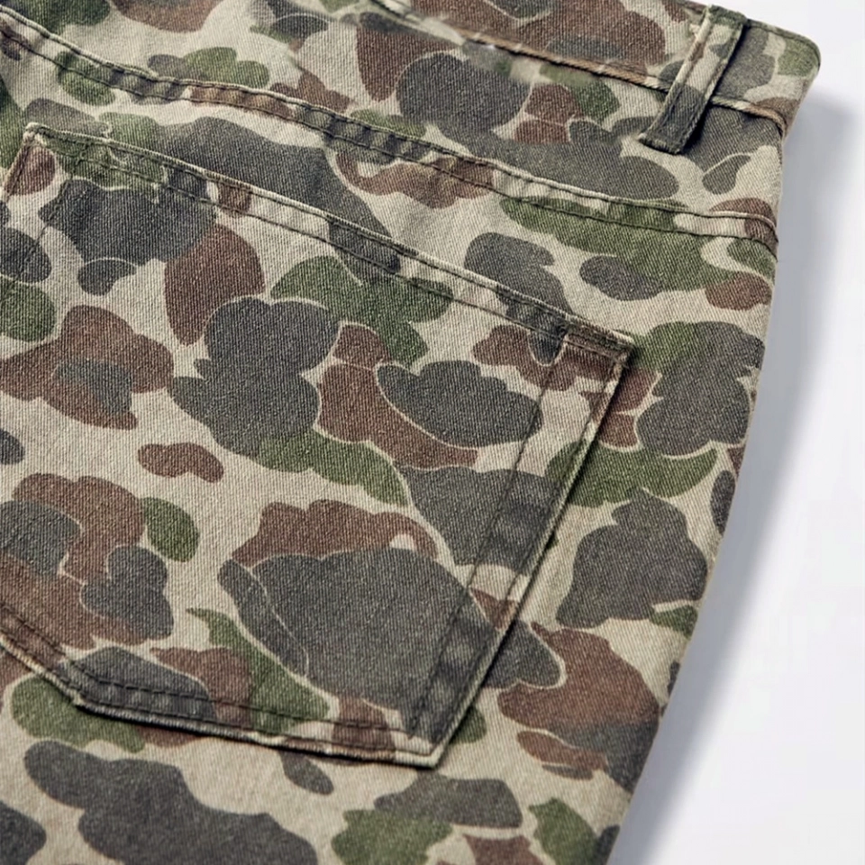 Men's Jeans  Digital printing Twill stretch Pants (3)