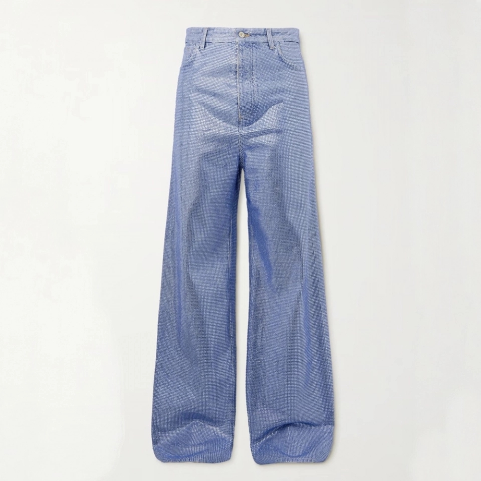Men's Jeans- Full of rhinestones