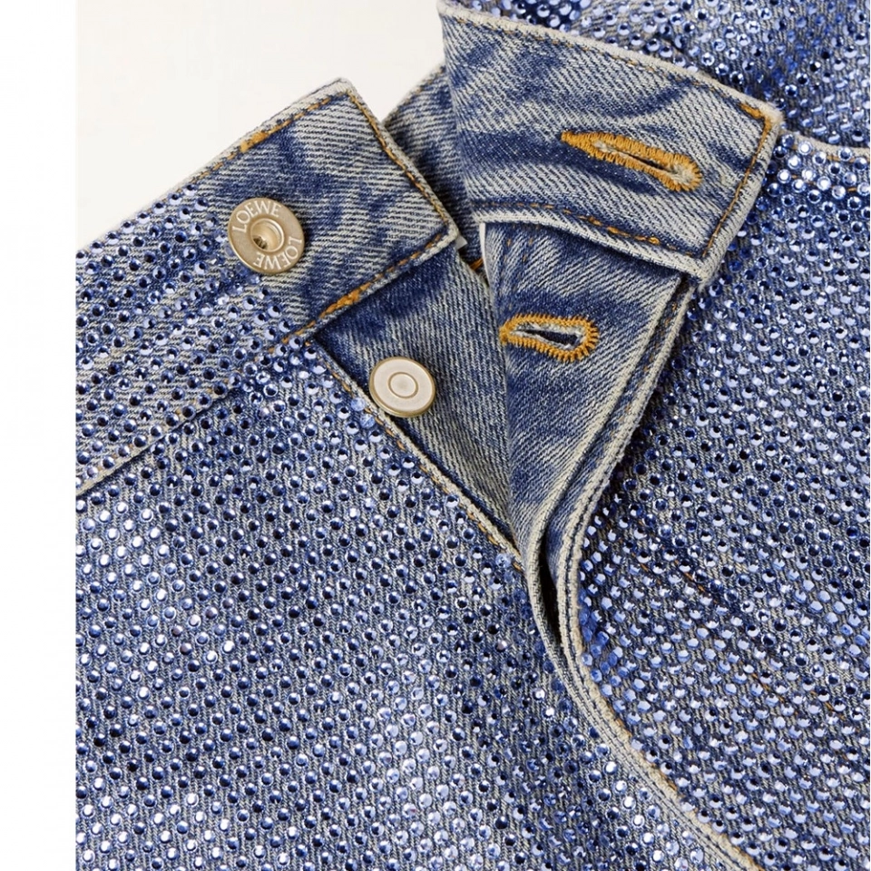 Men's Jeans- Full of rhinestones (3)