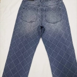 Men's Jeans  Jacquard Denim Jeans (2)