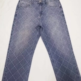 Men's Jeans  Jacquard Denim Jeans (3)