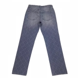 Men's Jeans  Jacquard Denim Jeans (4)