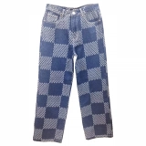 Men's Jeans  Jacquard Denim Jeans