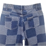 Men's Jeans  Jacquard Denim Jeans (3)