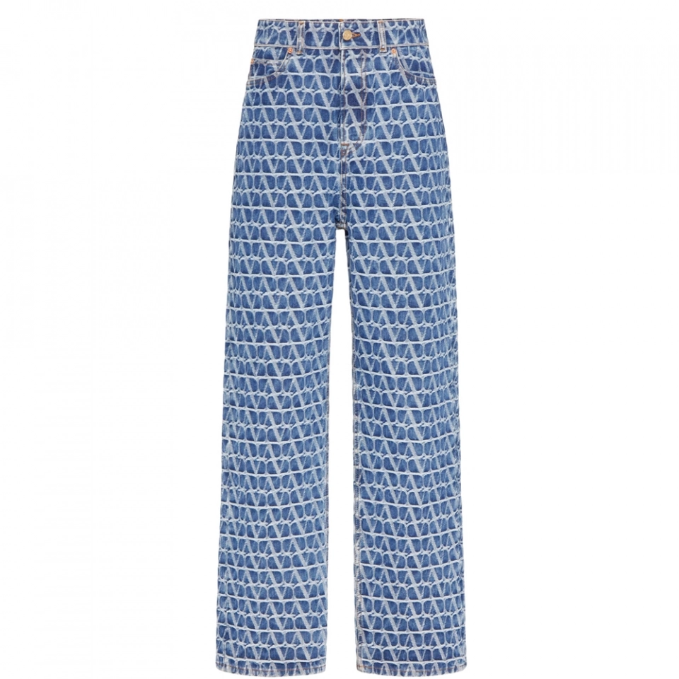 Men's Jeans  Jacquard Denim Jeans