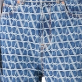 Men's Jeans  Jacquard Denim Jeans (3)