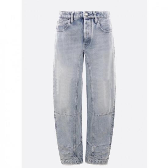 Men's Jeans-Pleats - flaps Long Jeans