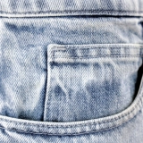 Men's Jeans-Pleats - flaps Long Jeans (3)