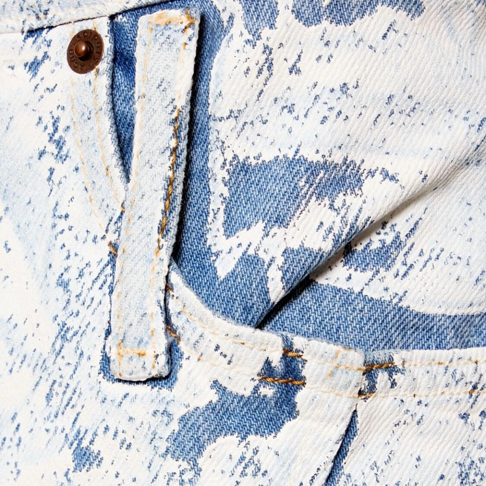 Men's Jeans Printing glue (3)