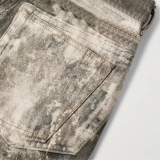 Men's Jeans Tie-dye pickling Jeans (3)