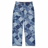 Men's Laser Jeans Denim Jeans