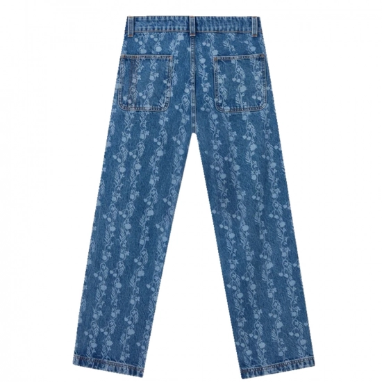 Men's laser jeans
