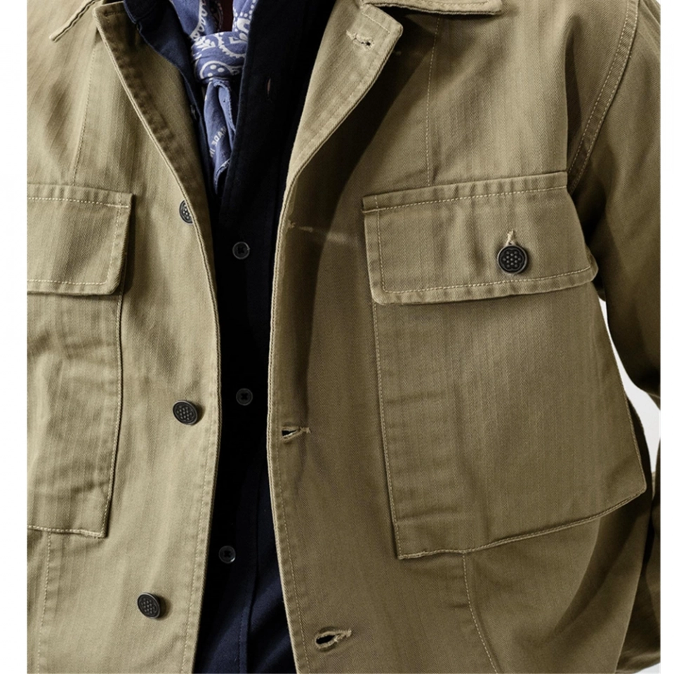 Men's Twill Fabric  Jacket (2)