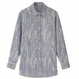 Men's Yarn-dyed striped denim shirt
